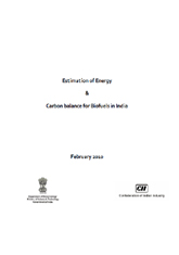 Estimation of Energy & Carbon balance for Biofuels in India